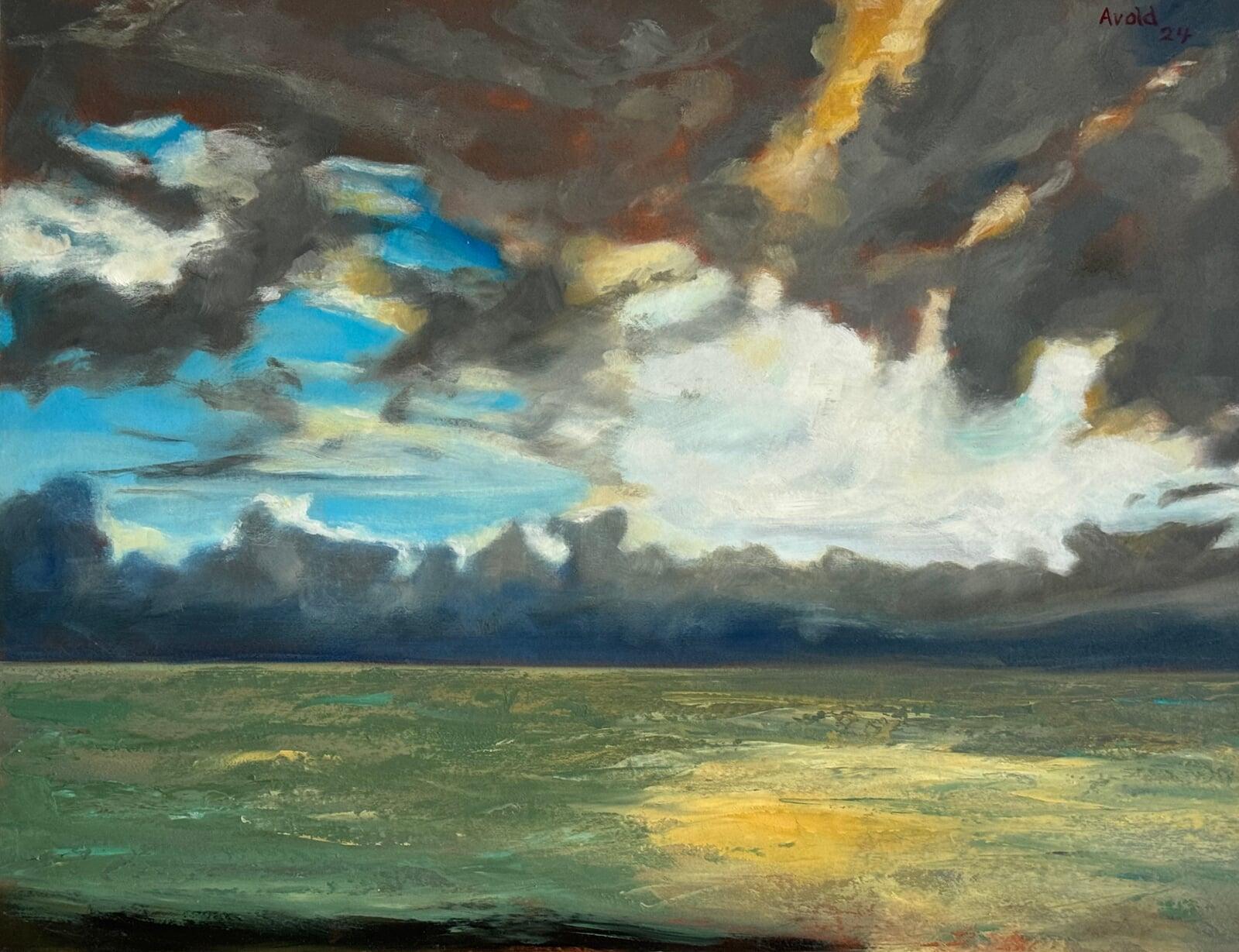 Himmel über der See