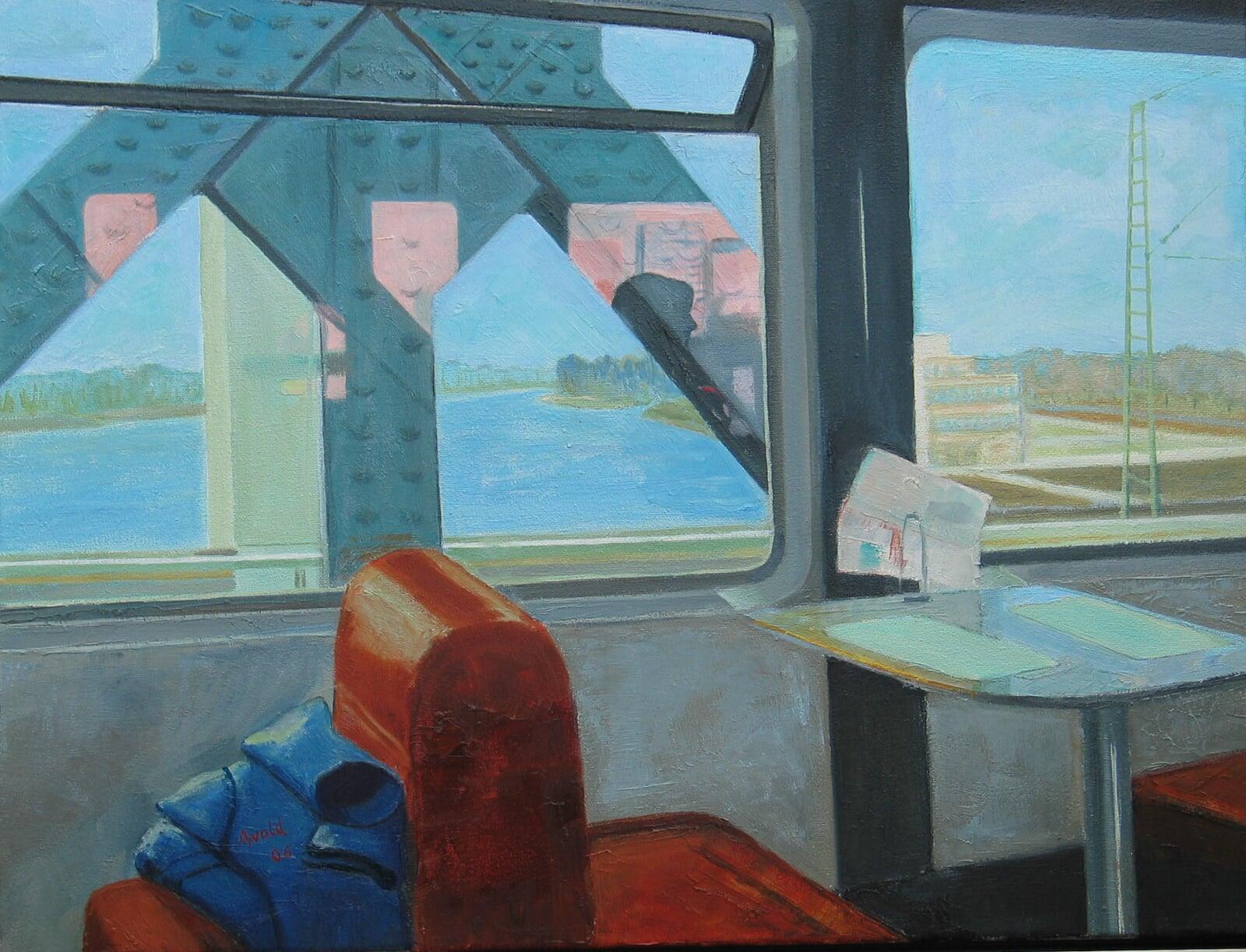 Fahrt ueber den Rhein