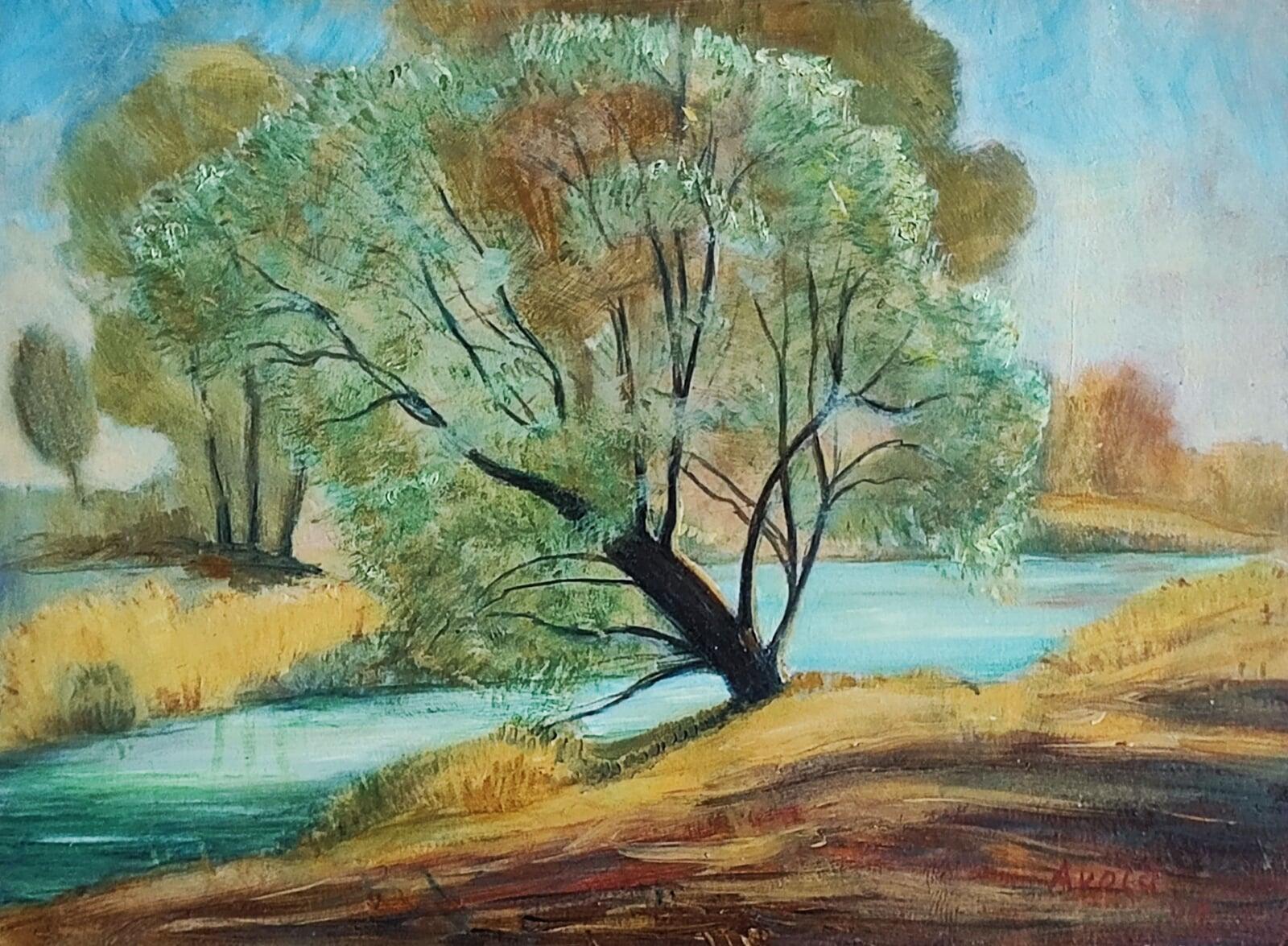 Fruehjahr in der Rheinniederung