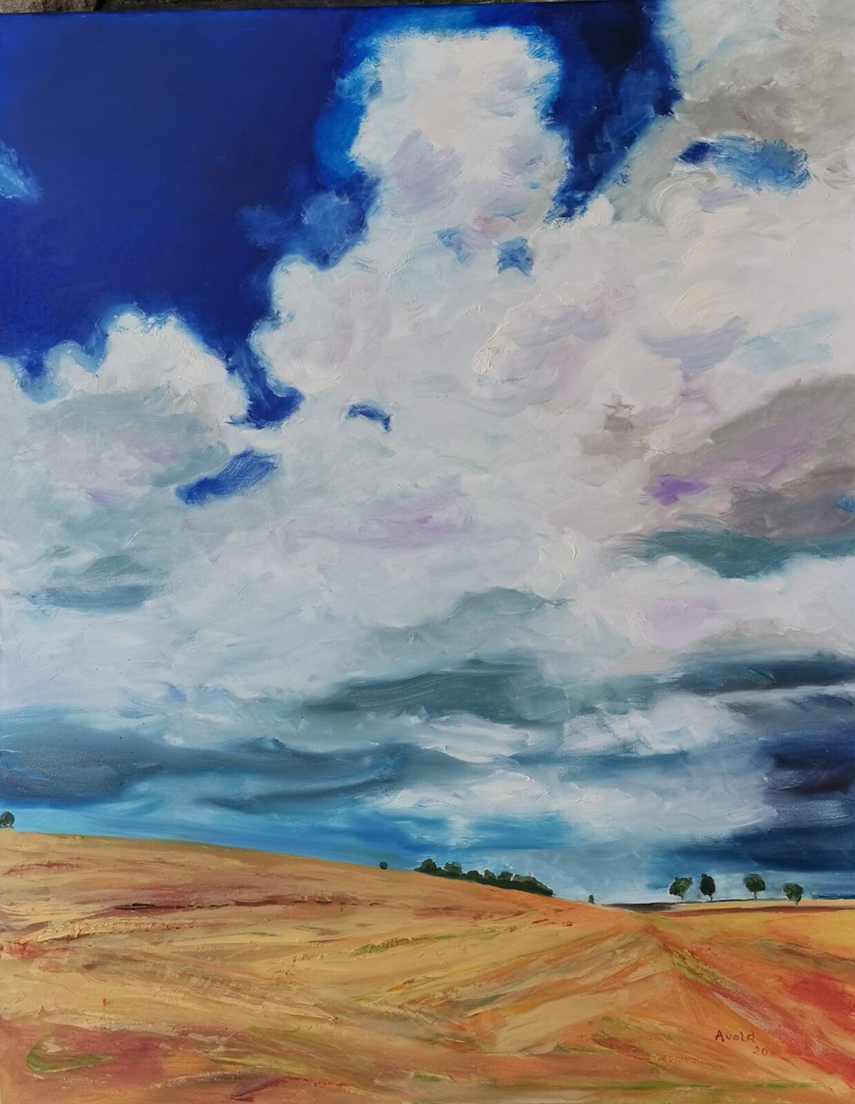 Landschaft im Spaetsommer