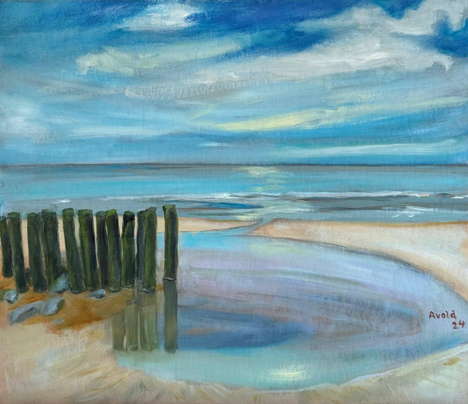 Strandlandschaft in Holland