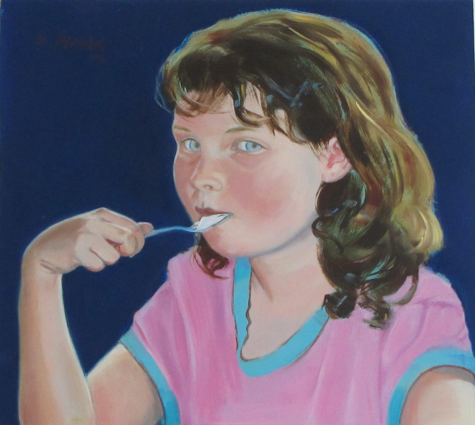 Das Maedchen mit dem Loeffel