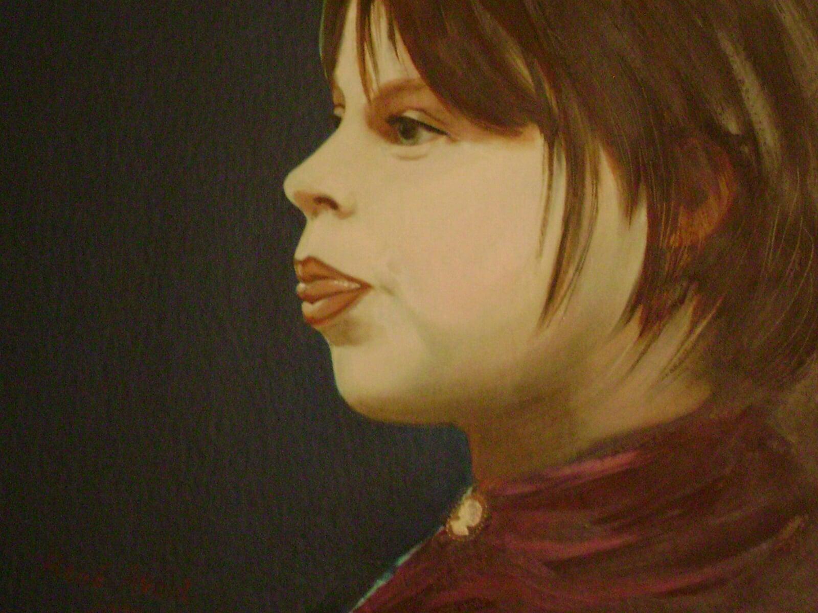 Das Maedchen mit der Brosche